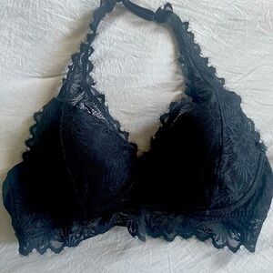 NWOT Pink by Victoria’s Secret Bralette, Sz.L in Black